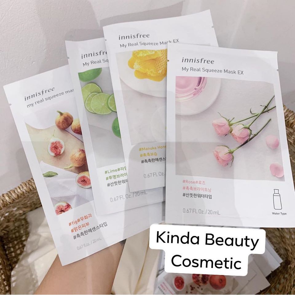 (sỉ lẻ) Mặt nạ giấy innisfree đủ loại !