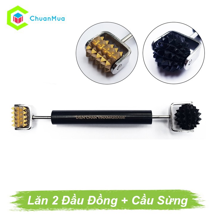 Lăn 2 Đầu Đồng Cầu Sừng - Dụng cụ diện chẩn Loại 1