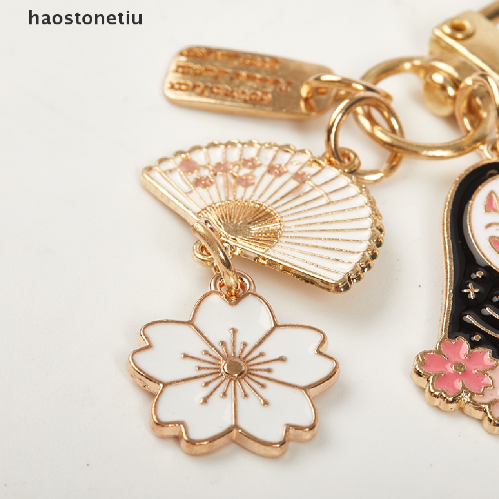 Móc Khóa Kim Loại Hình Vô Diện Hoạt Hình Sakura