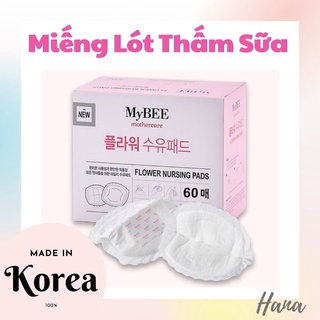 Miếng lót thấm sữa Mybee Hàn Quốc | Dán áo lót, Siêu mềm mại không hại da mẹ và em bé, Thấm hút tốt