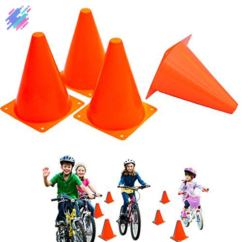Bộ 12 cọc tiêu giao thông lái xe dành cho nữ 18cm