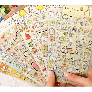 STICKER HOẠT HÌNH DÁN TRANG TRÍ CUTE