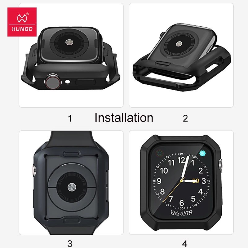 Ốp Lưng chính hãng Xundd cho Xundd cho Apple Watch 40mm - Kiểu Dáng thể thao, chống sốc