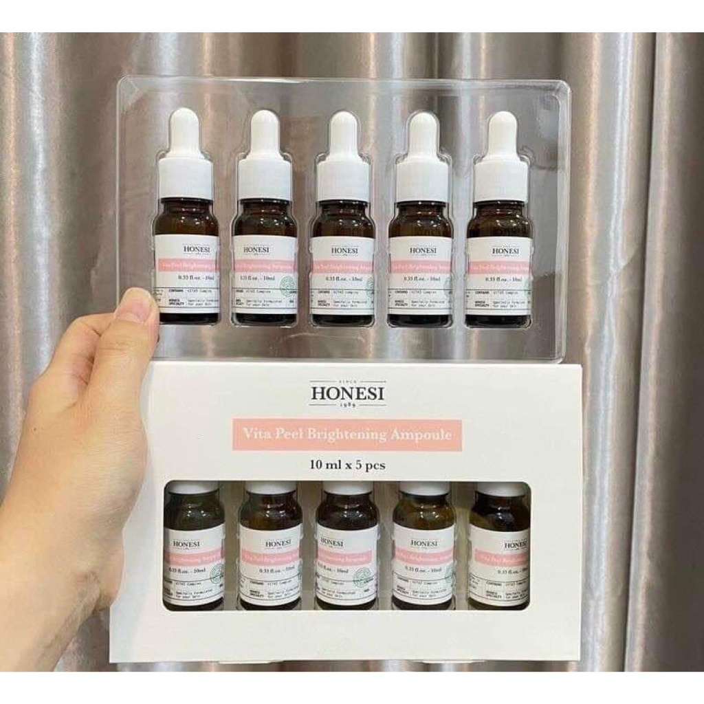 Tinh chất ngừa nám và làm sáng da HONESI Vita Peel Brightening Ampoule