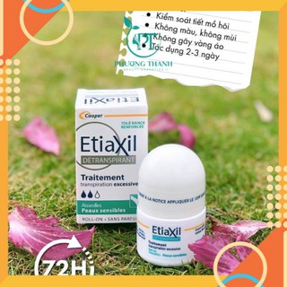Lăn khử mùi etiaxil Pháp 15ml ngăn viêm cánh ướt nách mùi cơ thể [ Chính Hãng]