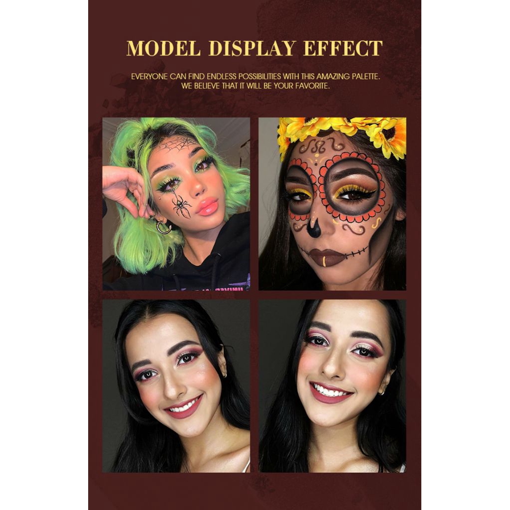 Bảng Phấn Mắt 36 Màu Sắc Hiệu Ứng Lì/ Ánh Ngọc Trai Chống Nước Chống Nhòe Tiện Dụng | BigBuy360 - bigbuy360.vn