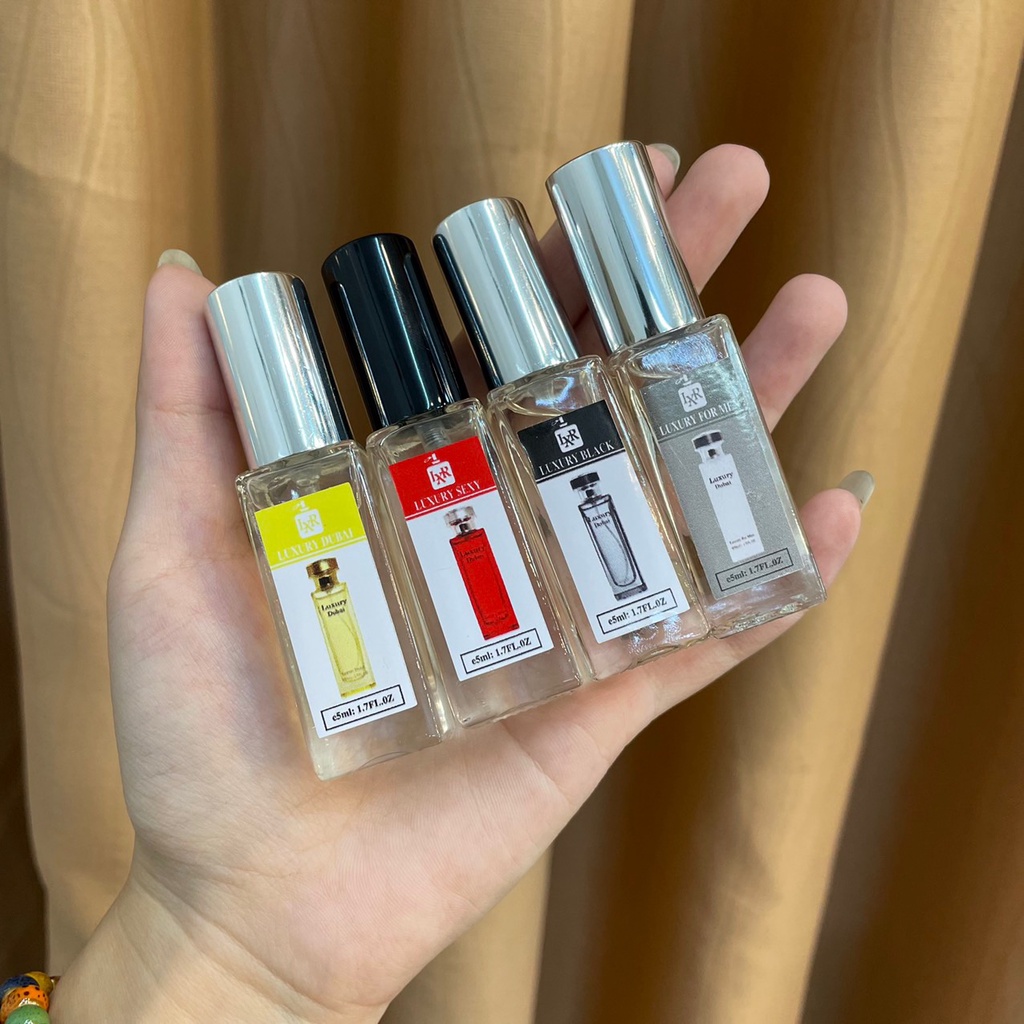 Chính hãng nước hoa Luxury dubai size mini 5ml lưu hương 8-10tiếng
