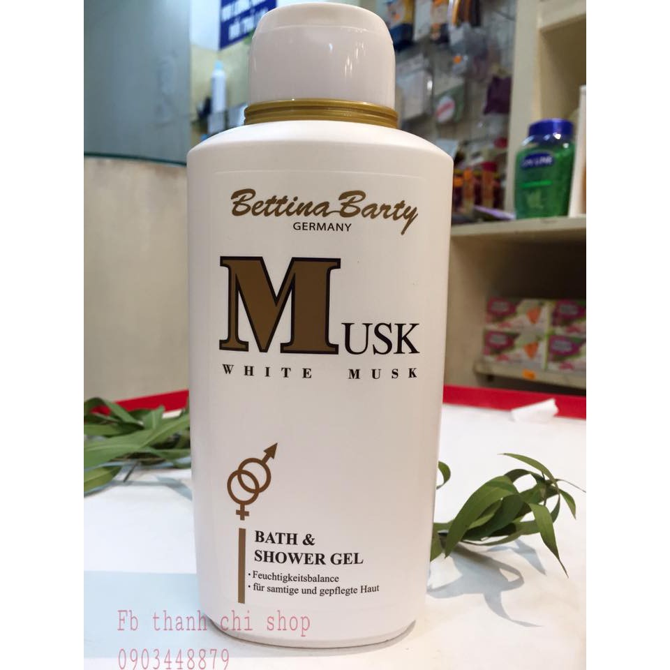 sữa tắm Bettina Barty musk/vanilla