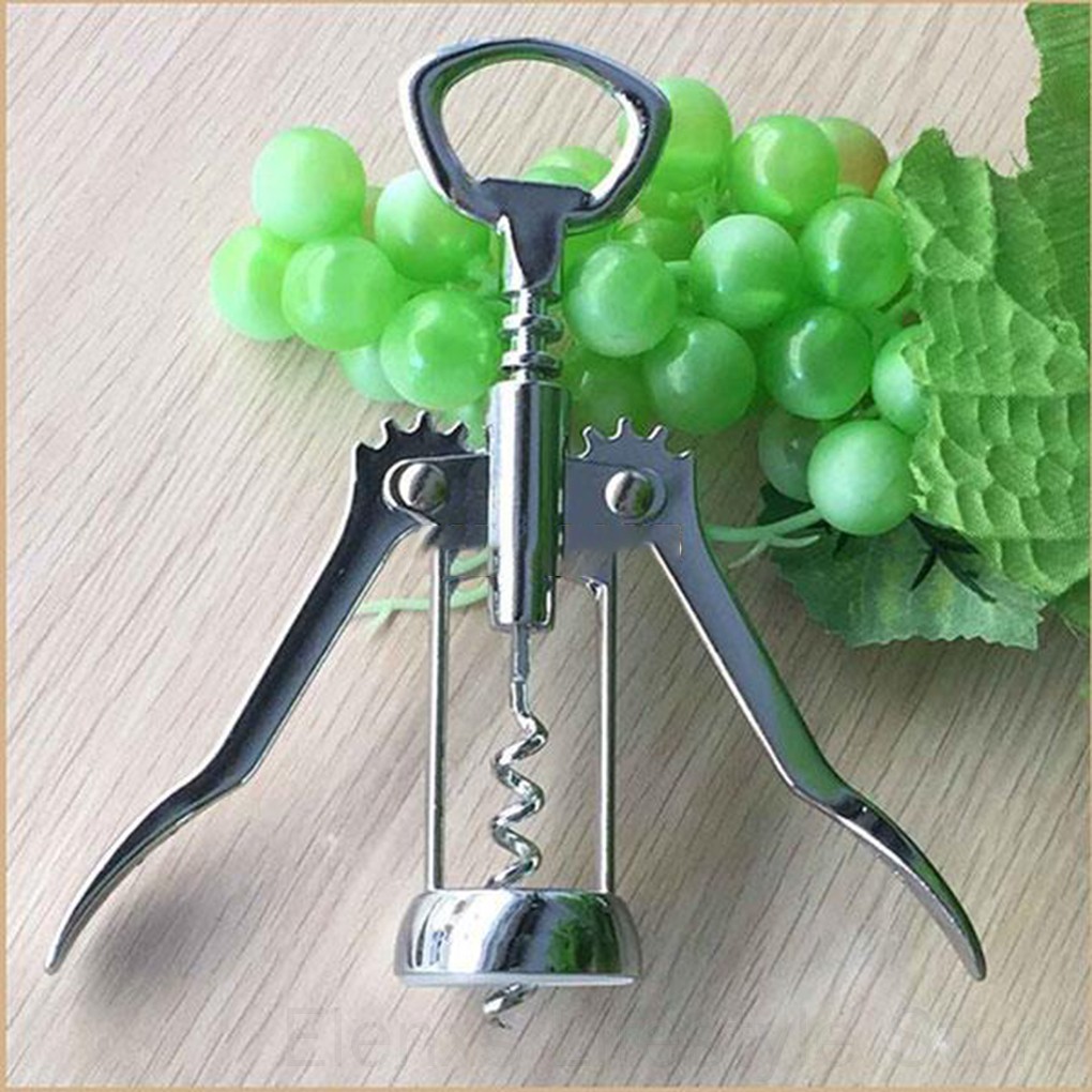 Dụng Cụ Mở Nắp Chai Rượu Vang Bằng Thép Không Gỉ