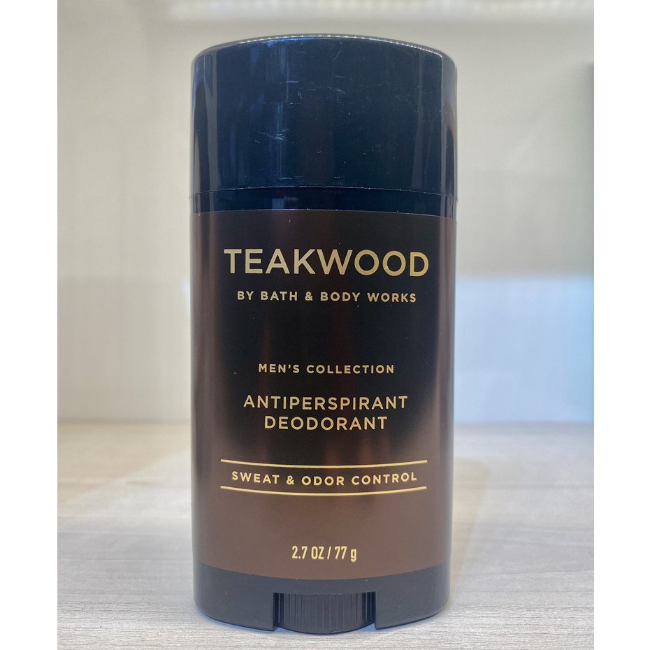 [HOT] Lăn Khử Mùi Bath &amp; Body Works Teakwood 77Gr (Sáp Trắng)