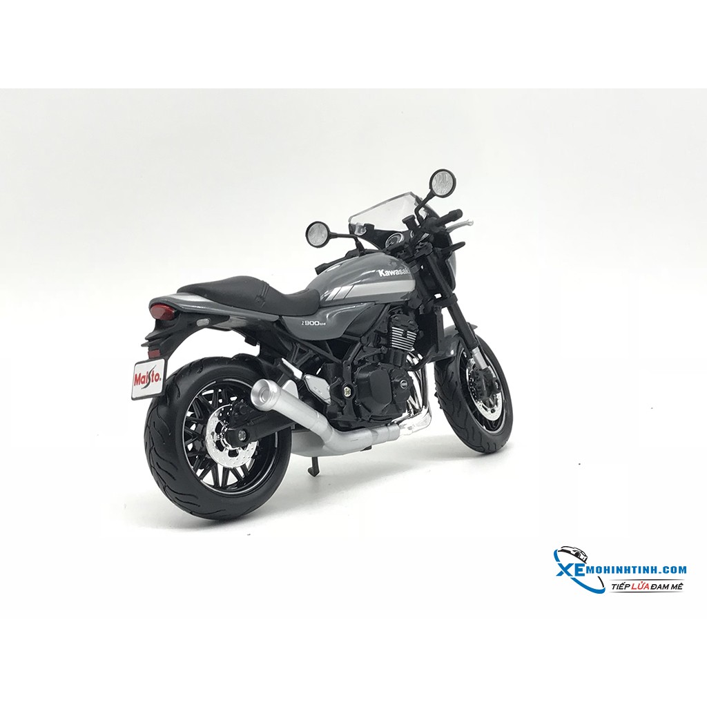 Xe Mô Hình Kawasaki Z900RS cafe 1:12 Maisto ( Xám )