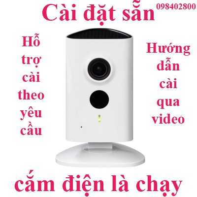 Camera ip không dây Dahua C15, tặng thẻ nhớ class 10 netac bh 24 tháng