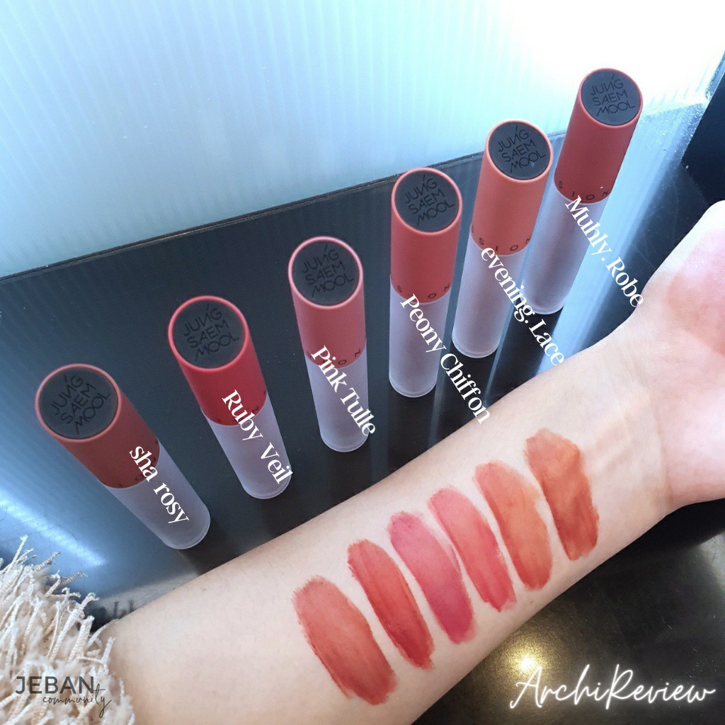 Son lì JUNG SAEM MOOL LIP PRESSION SEE THROUGH TINT