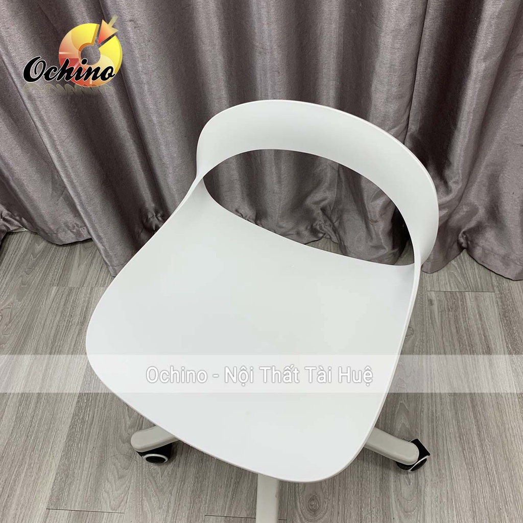 Ghế Trang Điểm Xoay, Ghế Spa Mẫu Nhựa Chậu Lỗ Chân Nhựa Trắng Hiện đại (Ảnh Thật Và Video)