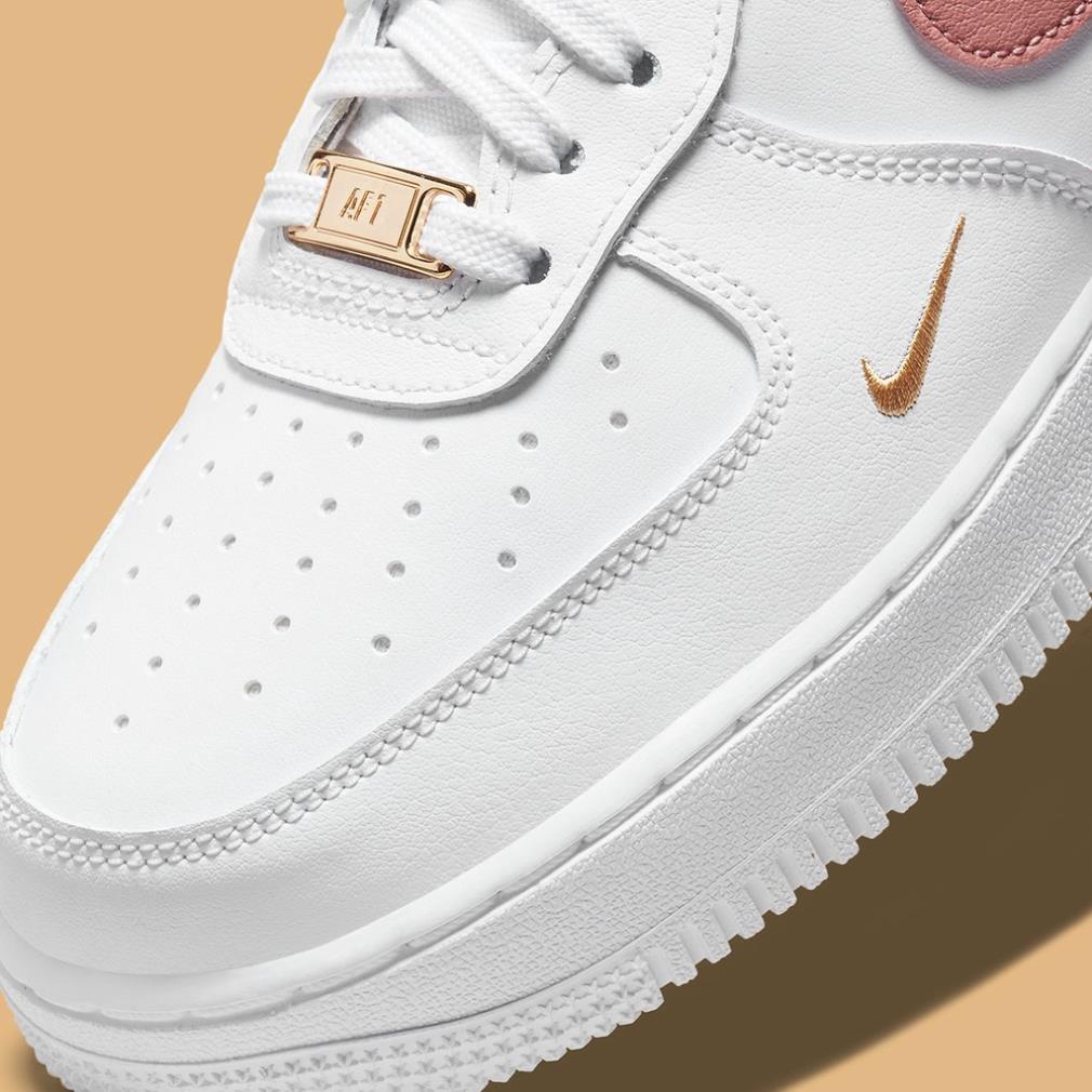 shopgiaykiencuongGiày thể thao AF1 vệt hồng, Giày Air Force 1 Essential Rust Pink phối đồ nữ siêu xinh 2022 Full box b