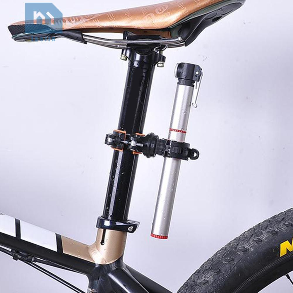 Jae【Ready Stock】Bike Rotating Flashlight Holder Bicycle Handlebar Light Mount Clamp Clip