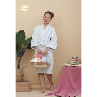 [CHÍNH HÃNG] Áo Choàng Tắm Nữ Mềm Mịn Thấm Hút Kích Thước 102x60x45cm | Poêmy Official