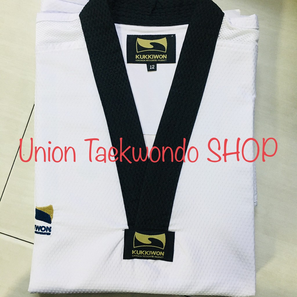 Võ Phục Taekwondo Kukkiwon Kim Cương Lưới x UnionTaekwondoSHOP