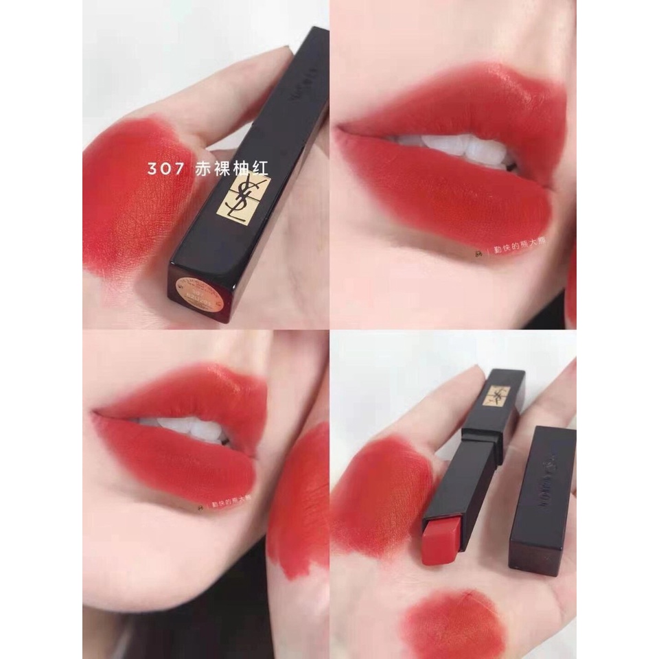 Son YSL Vỏ Đen Slim Velvet Radical 312,313,314,306,308,301,302,305