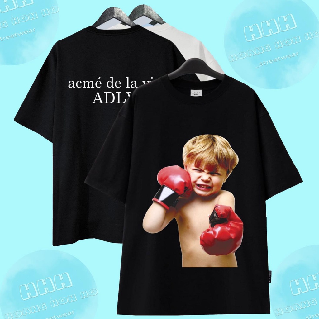 [Best Quality] Áo thun ADLV Bé Đấm Bốc-Cotton 2c 100% -Full Tag Bọc-Hình Thật Shop Chụp - Streetwears SG