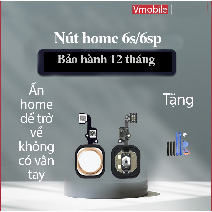 Phím home thay thế 6s bị hỏng nút home có tạc dụng ấn quay về màn hình chính