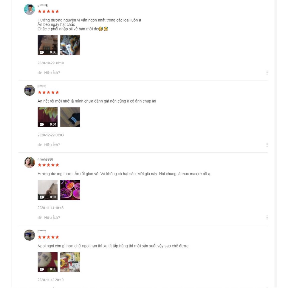 Hướng dương vị dừa❤️FreeShip❤️