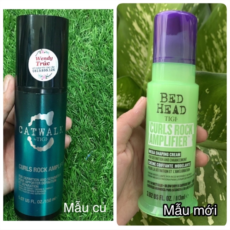 KEM ĐỊNH HÌNH VÀ TÁCH SÓNG CURLS ROCK AMPLIFILER TIGI CATWALK 150ML