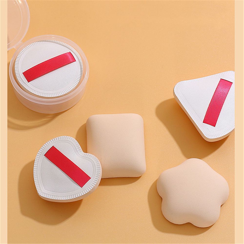 [Hàng mới về] Mút trang điểm mềm mại có thể tái sử dụng kèm hộp đựng tiện lợi