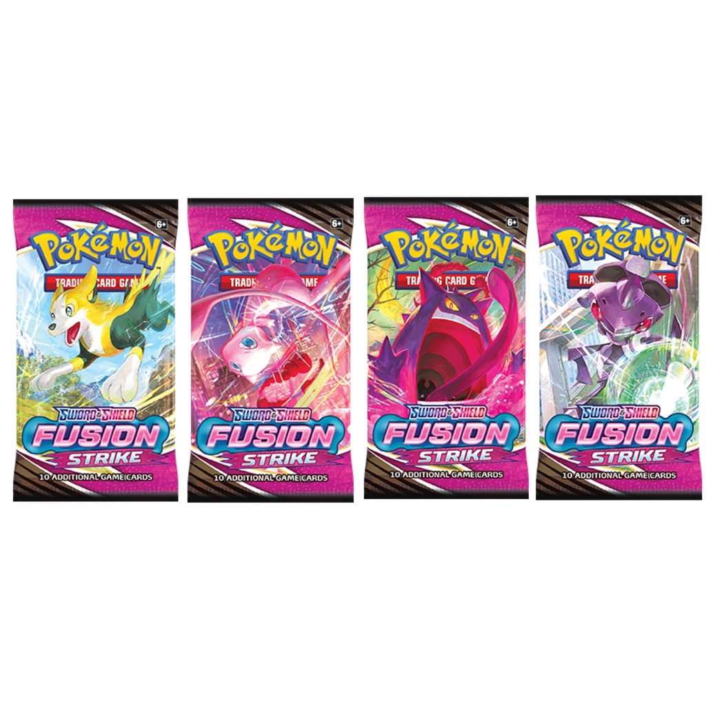 MỘT PACK GÓI LẺ Thẻ Pokemon TCG Sword &amp; Shield Fusion Strike Chính Hãng Mới 100%