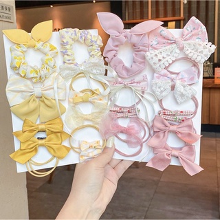 set dây buộc tóc cho bé , set 8 dây buộc tóc phong cách Hàn Quốc dễ thương