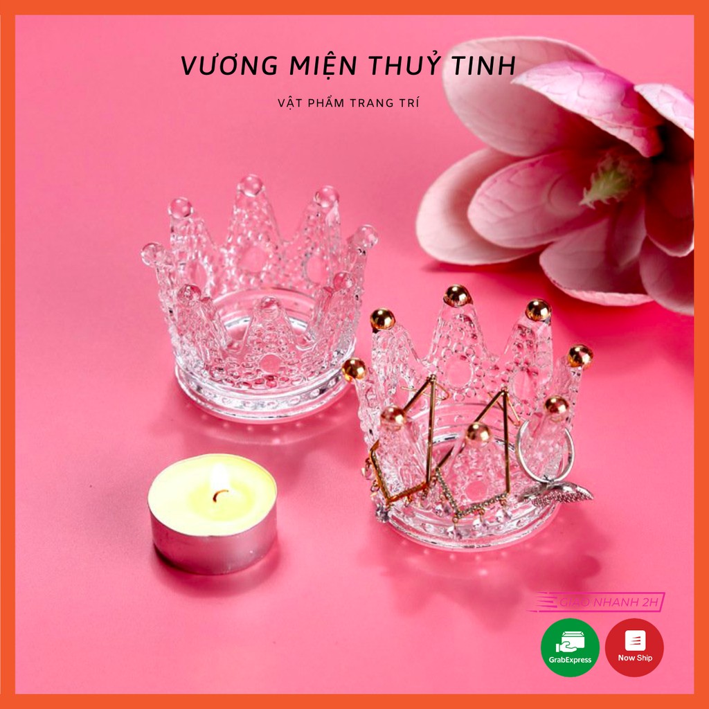 Phụ Kiện Chụp Ảnh, Chụp Nail, Kệ Đựng Bông Mút, Đồ Trang Điểm, Trang Sức Và Làm Đế Đựng Nến | MAY Decor