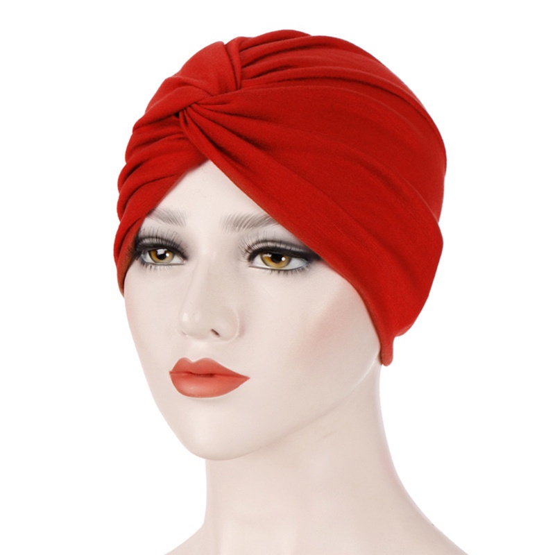 Mũ Turban Đan Chéo Phong Cách Hồi Giáo Thời Trang Cho Nữ