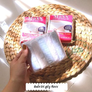 Quần lót giấy Maxx (set 5 cái)