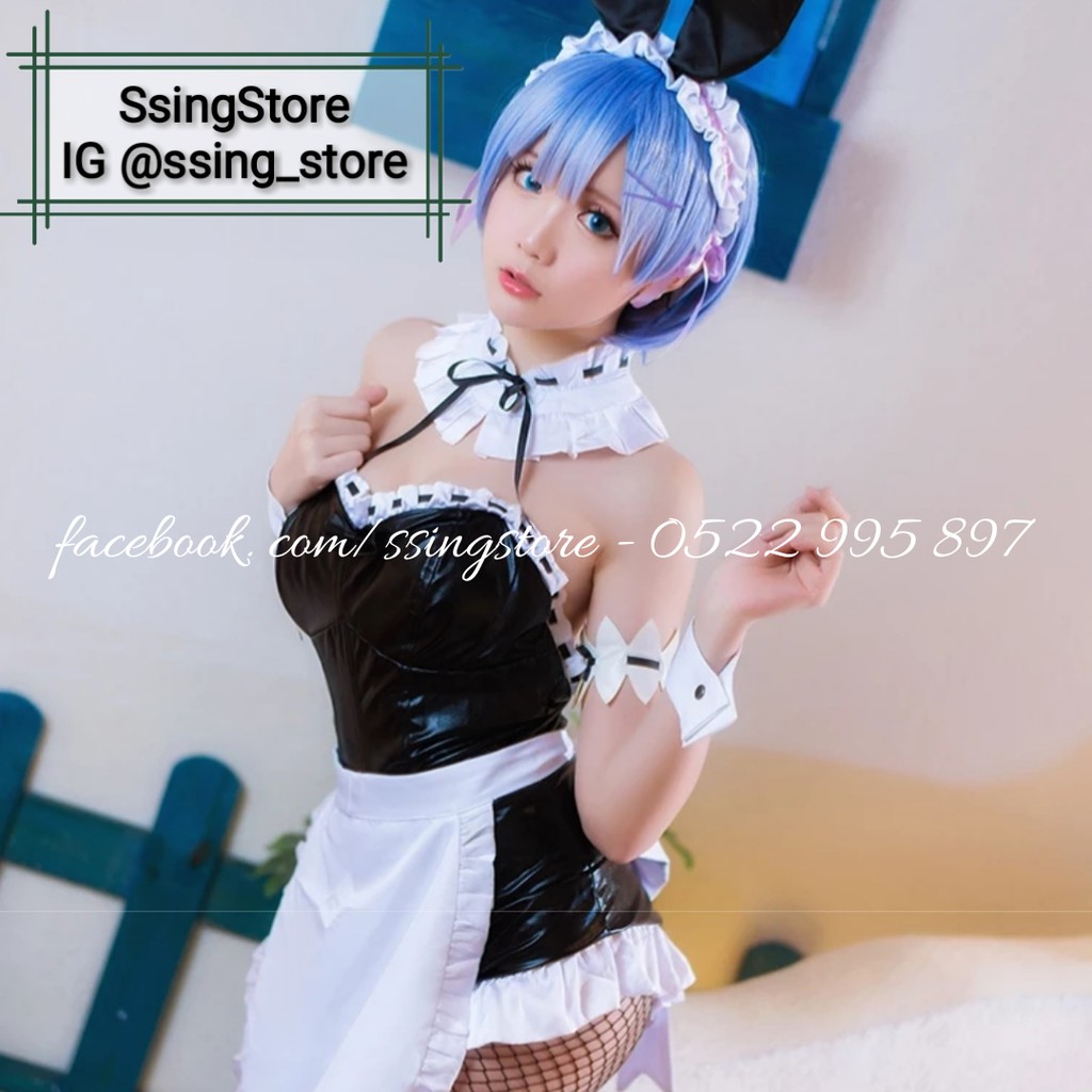 Set COSPLAY REM & RAM "Nữ Bồi Bàn" sexy ( Hàng order ) | BigBuy360 - bigbuy360.vn