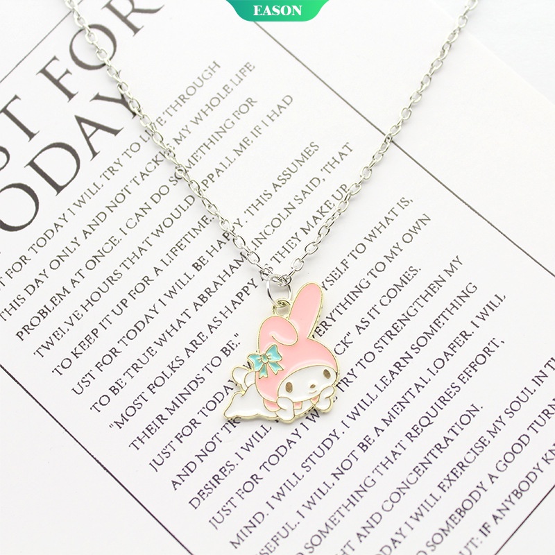 Vòng cổ Hợp Kim Mặt Hoạt Hình Cinnamoroll My Melody Đáng Yêu Không Phai Màu Làm Quà Sinh Nhật Cho Nữ