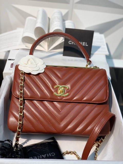 Túi xách cha...nel da thật