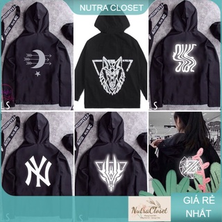 Áo khoác dù phản quang ulzzang nam nữ