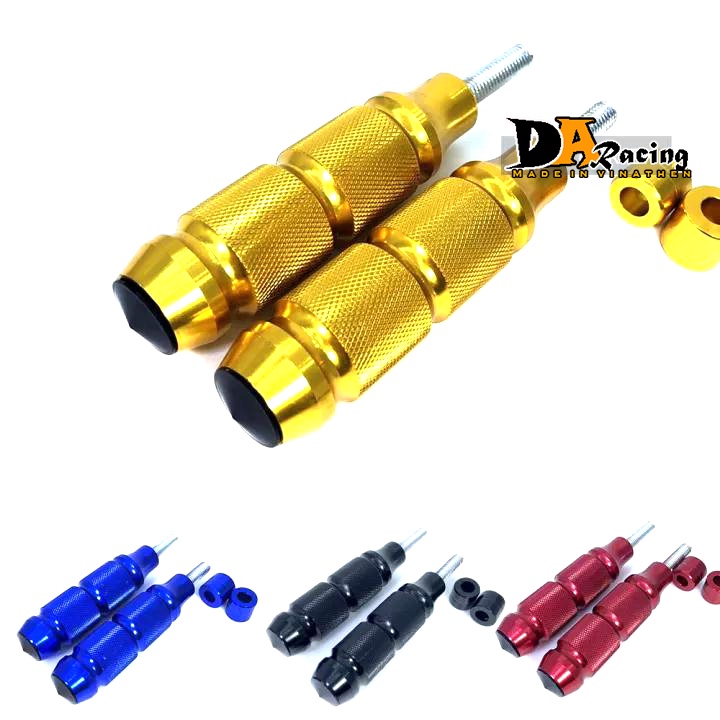 Gù chống đổ xe máy sau tròn - chống đổ sau xe máy nhôm CNC