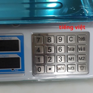 [ HÀNG CHÍNH HÃNG ] CÂN ĐIỆN TỬ TIẾNG VIỆT 40KG MỚI NHẤT