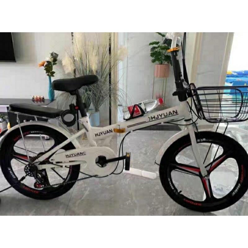 SẴN, XE ĐẠP GẤP CHO NỮ HJYUAN - BÁNH 20inh