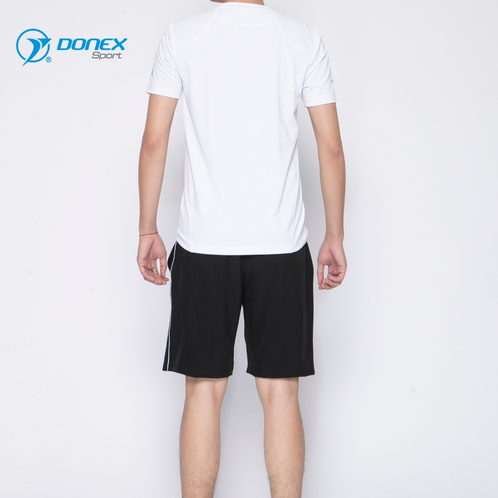 Áo Thể Thao Nam Không Cổ DONEXPRO Form Classic, Chất Liệu Thun Mè Thoáng Mát, Thoát Hơi Nhanh MC-9008