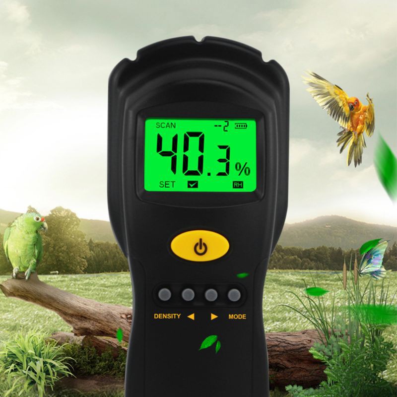 Đồng Hồ Đo Độ Ẩm Gỗ Wer As981 Không Tiếp Xúc Tiện Dụng