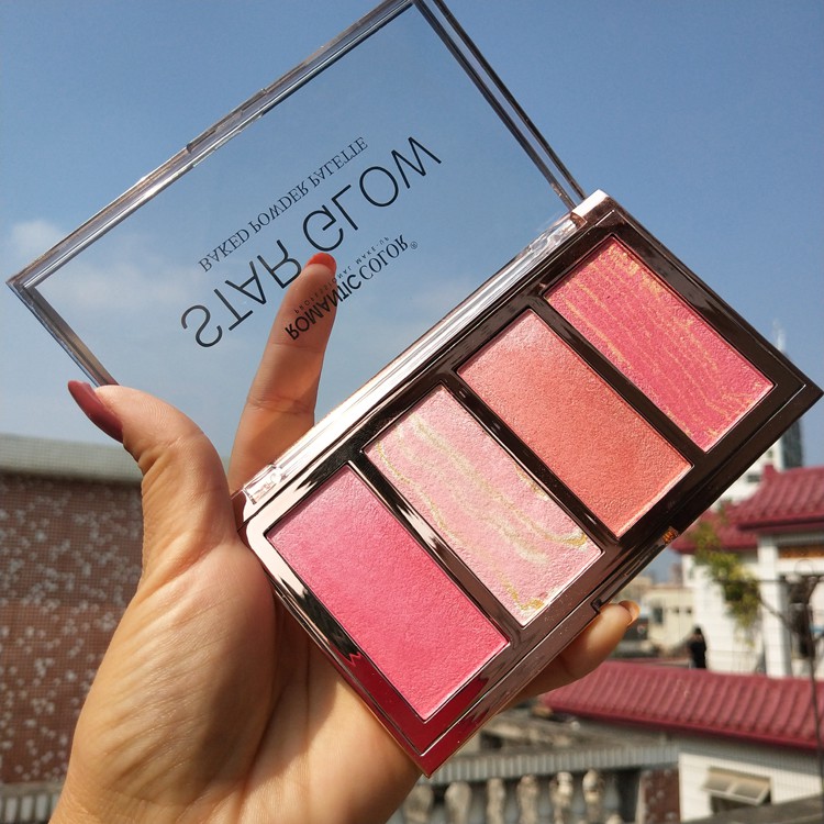 Phấn Má Hồng & Bảng Mắt Romatic Color Nội Địa Trung - Blush, Eyeshadow Palette