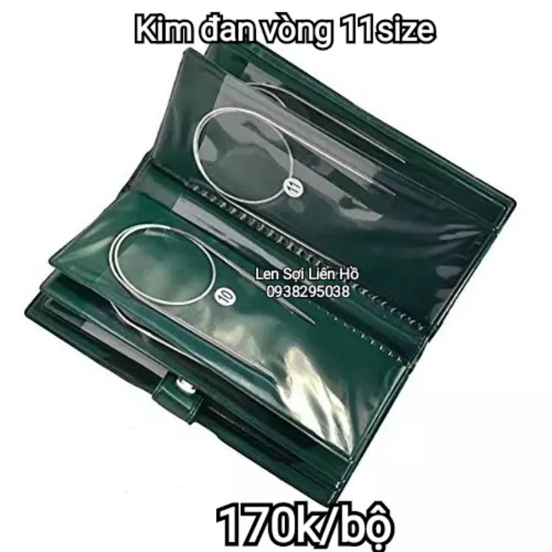 Bộ kim đan vòng 11 size