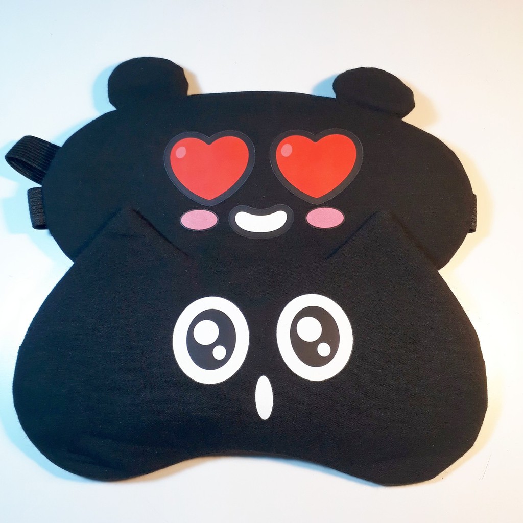 Che mắt ngủ hình tai gấu,tai mèo