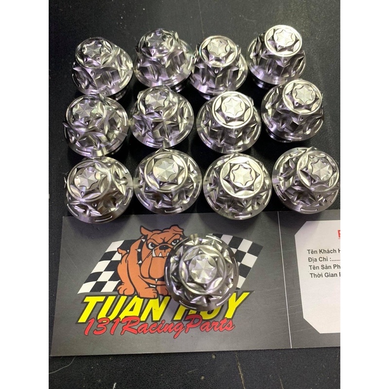 Ốc Lắp Nhớt Salaya [ Mẫu S3 ] Honda / Yamaha