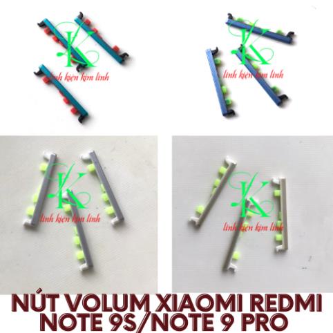 Nút bấm ngoài sườn xiaomi redmi note 9s / note 9 pro
