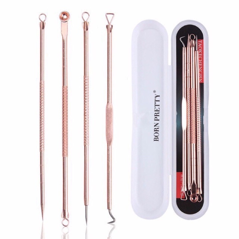 Bộ 4 cây nặn mụn chuyên nghiệp AH