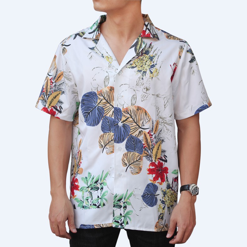 [VIDEO ÁO] Áo sơ mi hoạ tiết, sơ mi đi biển thấm hút mồ hôi, mát lạnh khi mặc vào người, độ bền cao|RM01|ROMA Store | BigBuy360 - bigbuy360.vn