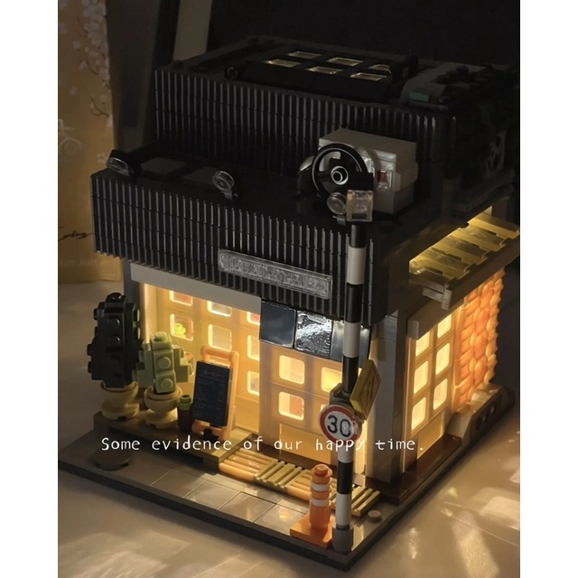 Đồ chơi lắp ráp QUÁN CAFE NHẬT mô hình xếp hình Lego